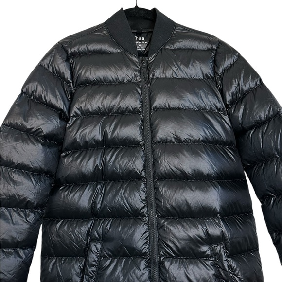 Artizia TNA Goose Down Puffer Jacket Coat Outdoors Winter Black - Picture 2 of 9